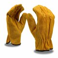 Cordova Leather Driver, Split Cowhide Gloves, M, 12PK 7810M
